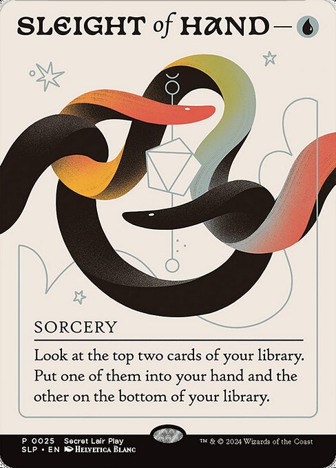 Sleight of Hand highlighted card art