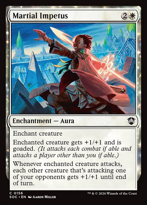 Martial Impetus from Secrets of Strixhaven Commander