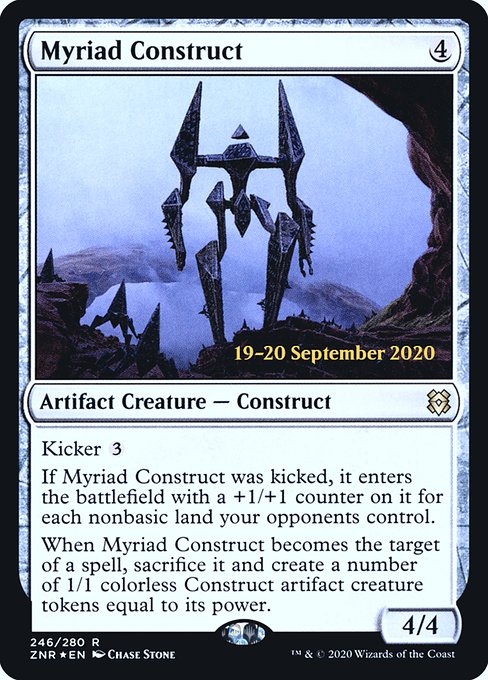 Myriad Construct from Zendikar Rising Promos