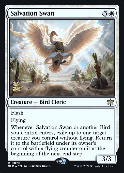 Salvation Swan highlighted card art
