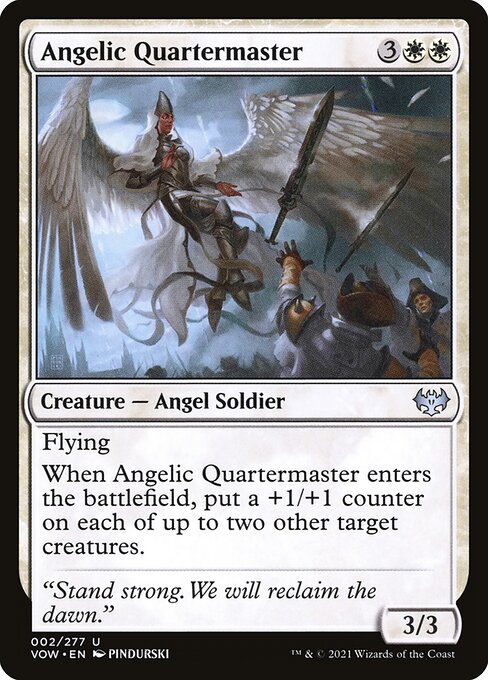 Angelic Quartermaster from Innistrad: Crimson Vow