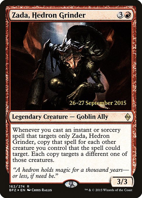 Zada, Hedron Grinder from Battle for Zendikar Promos