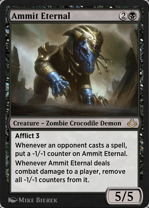 Ammit Eternal highlighted card art