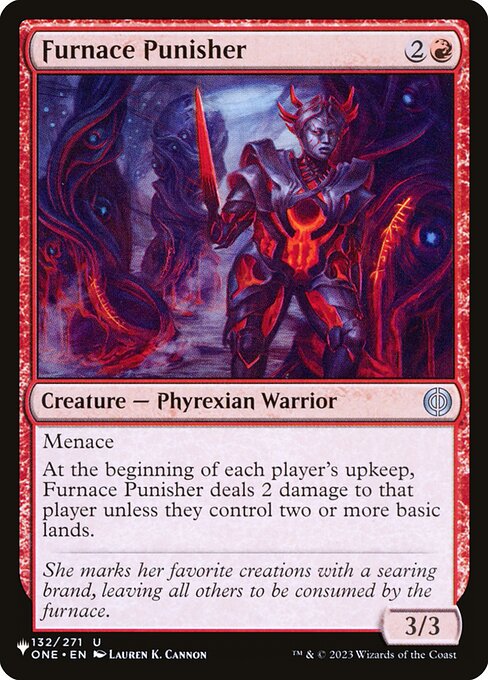 Furnace Punisher highlighted card art