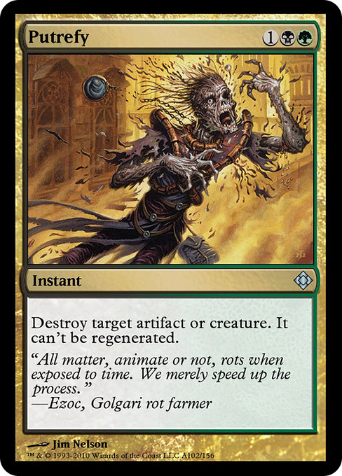 Putrefy from Magic Online Theme Decks