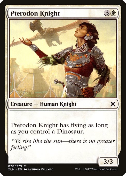Pterodon Knight highlighted card art