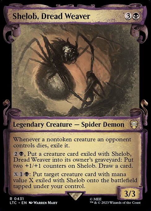 Shelob, Dread Weaver highlighted card art