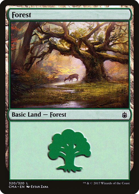 Forest from Commander Anthology