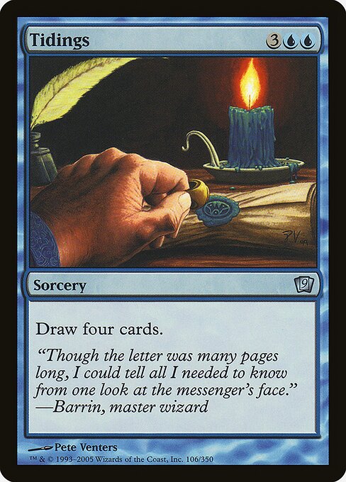 Tidings from Ninth Edition