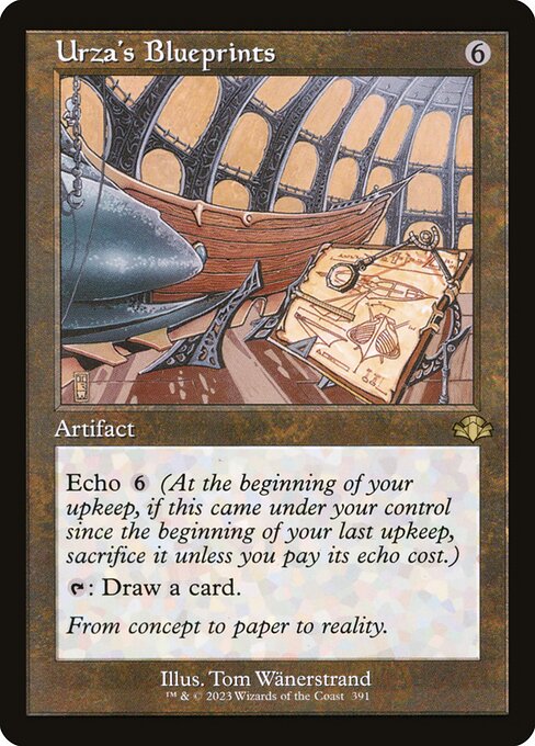 Urza's Blueprints from Dominaria Remastered