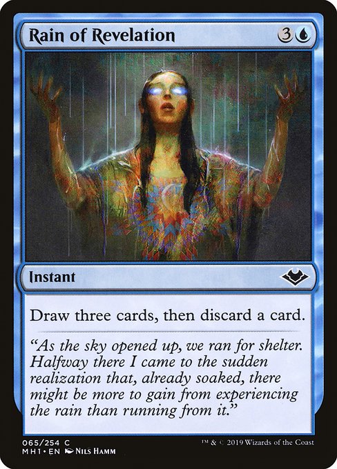 Rain of Revelation from Modern Horizons