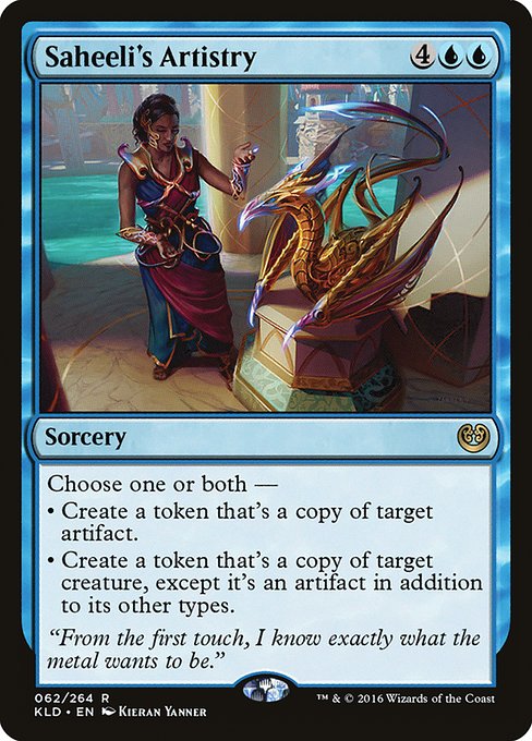 Saheeli's Artistry from Kaladesh