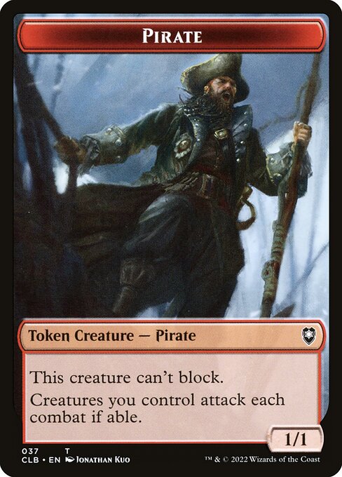 Pirate highlighted card art