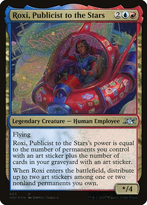 Roxi, Publicist to the Stars highlighted card art