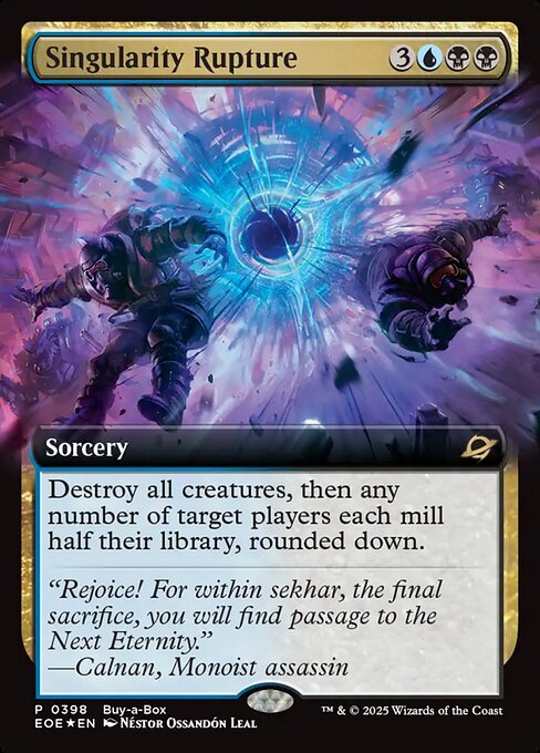 Singularity Rupture highlighted card art