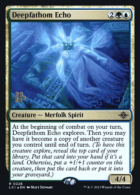 Deepfathom Echo highlighted card art