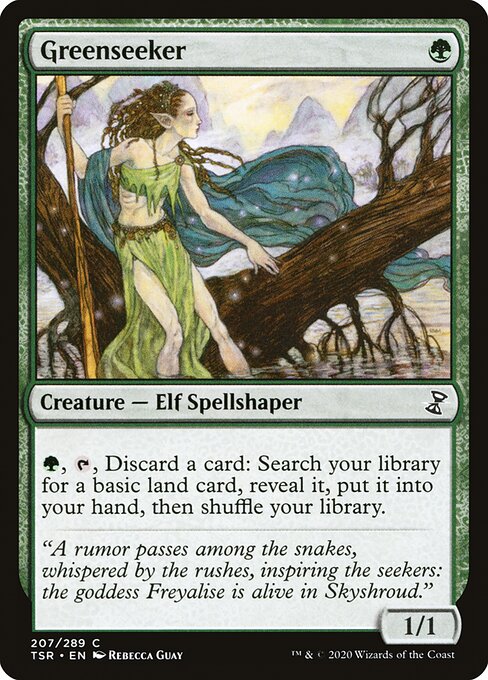 Greenseeker highlighted card art