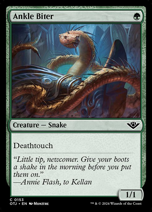 Ankle Biter highlighted card art