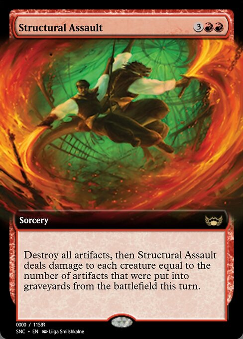 Structural Assault highlighted card art