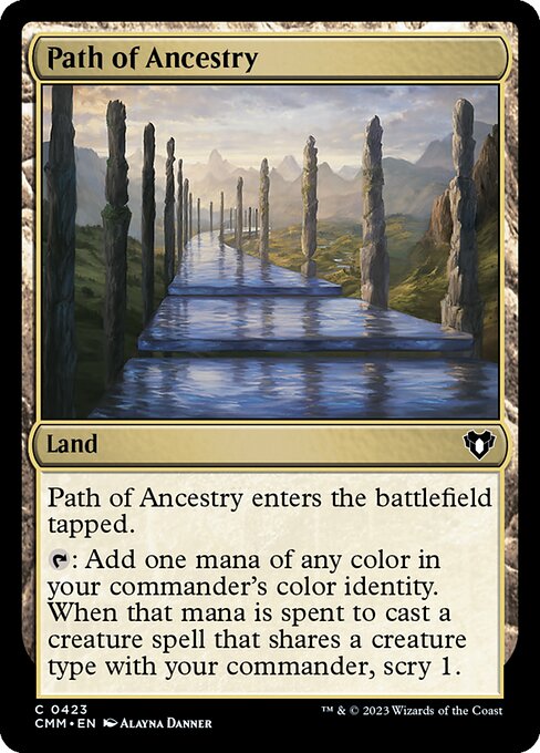 Path of Ancestry from Commander Masters