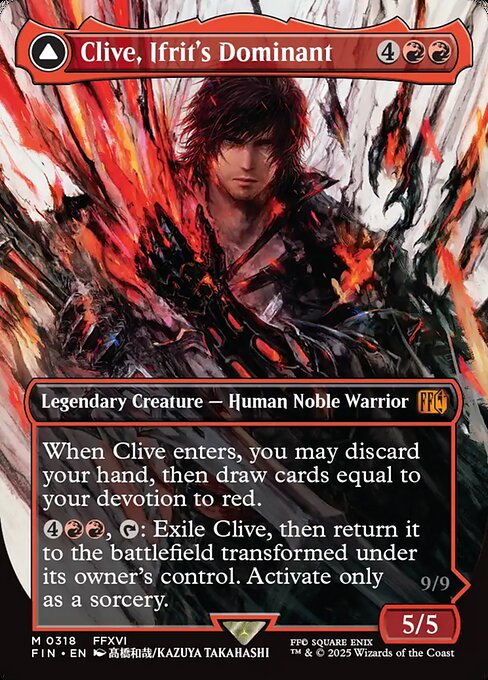 Clive, Ifrit's Dominant // Ifrit, Warden of Inferno from Final Fantasy