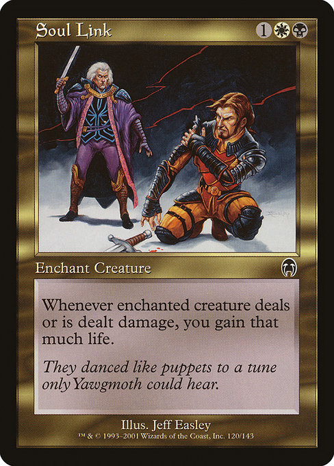 Soul Link highlighted card art