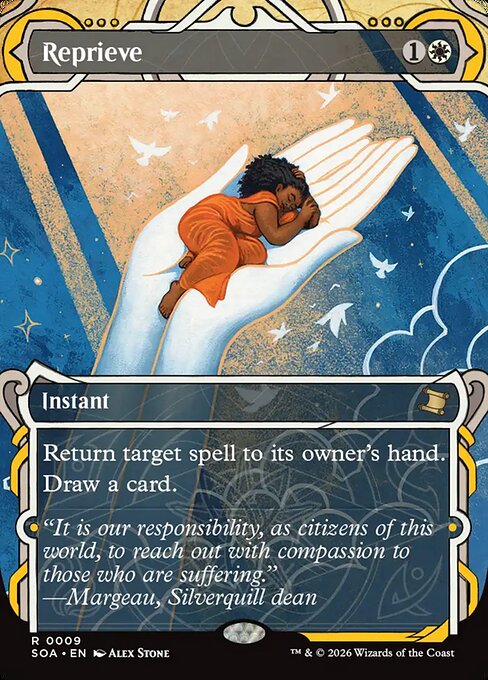 Reprieve highlighted card art