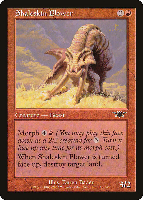Shaleskin Plower highlighted card art
