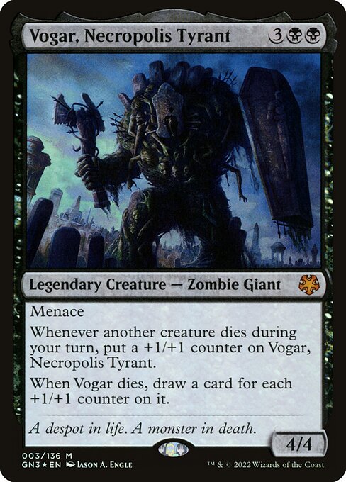 Vogar, Necropolis Tyrant highlighted card art