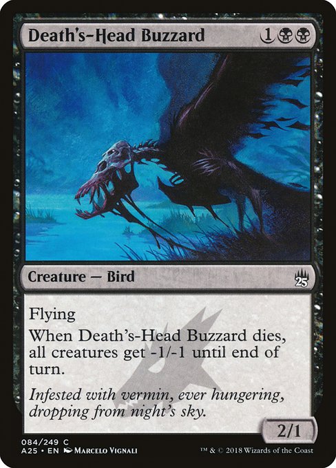 Death's-Head Buzzard highlighted card art