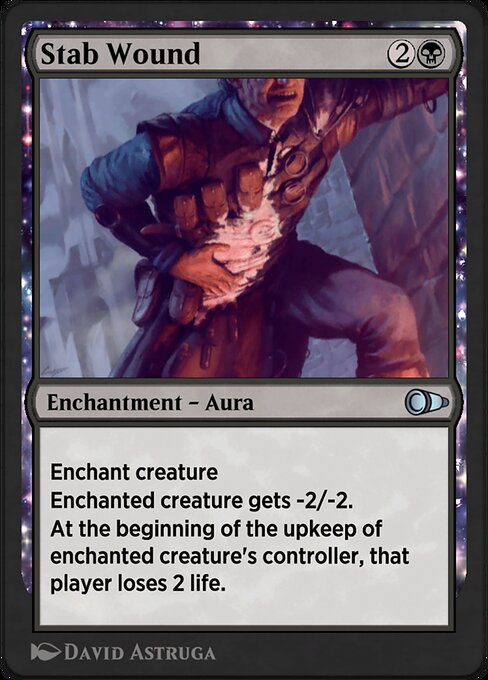 Stab Wound highlighted card art