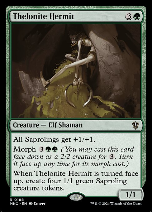 Thelonite Hermit highlighted card art