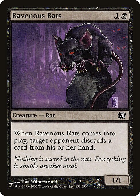 Ravenous Rats from Eighth Edition