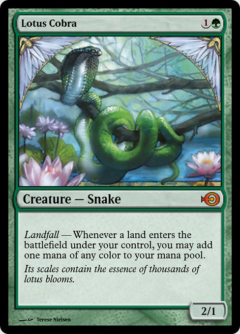 Lotus Cobra from Magic Online Promos