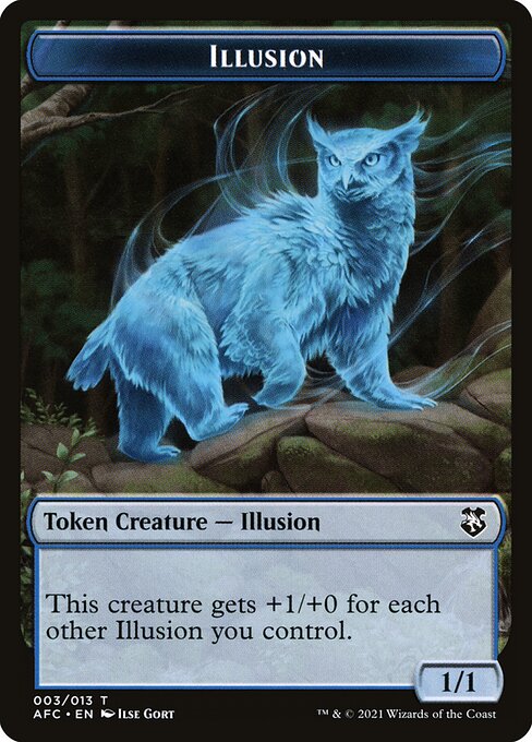 Illusion highlighted card art