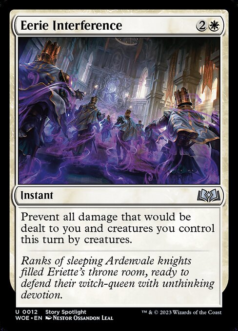 Eerie Interference highlighted card art