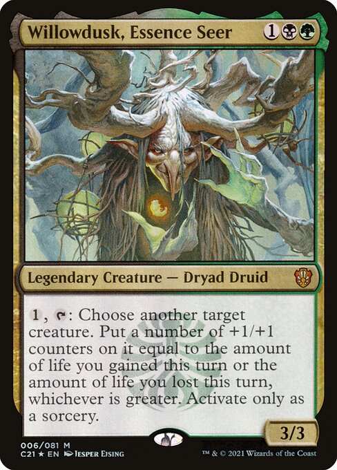 Willowdusk, Essence Seer from Commander 2021