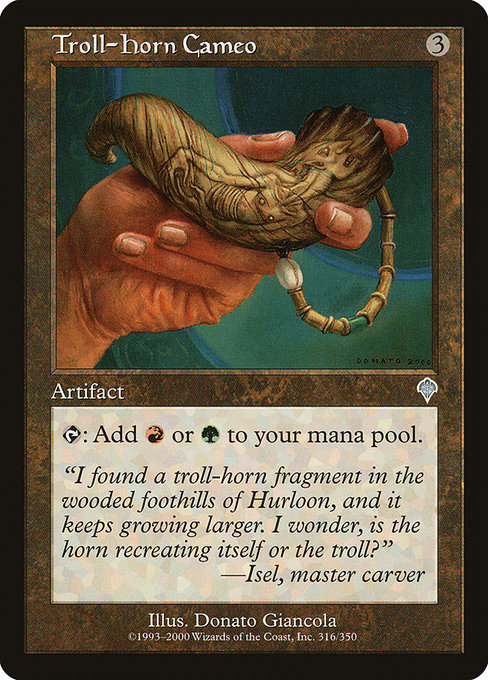 Troll-Horn Cameo highlighted card art