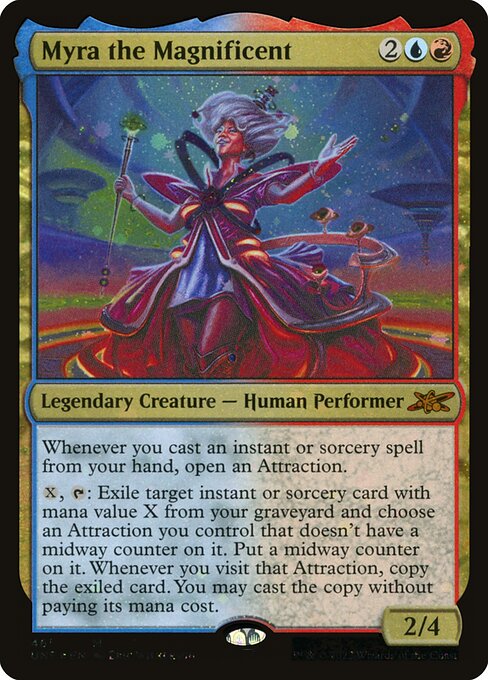 Myra the Magnificent highlighted card art
