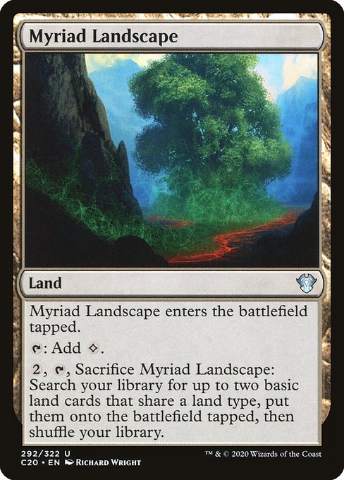 Myriad Landscape from Commander 2020