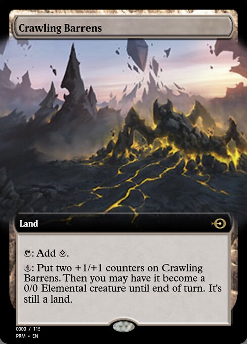 Crawling Barrens from Magic Online Promos