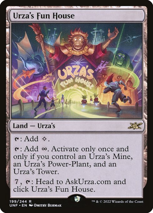 Urza's Fun House highlighted card art