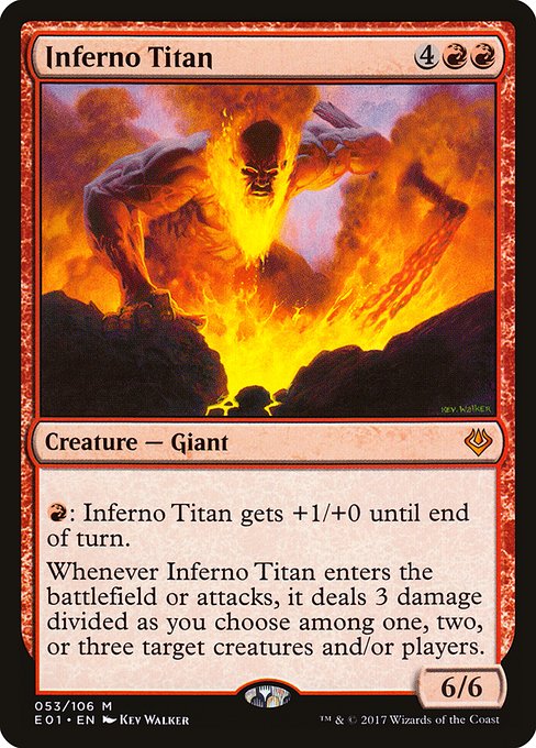 Inferno Titan from Archenemy: Nicol Bolas
