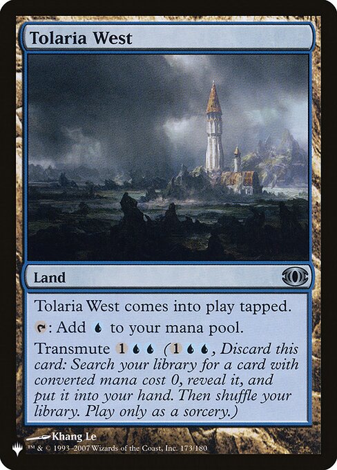 Tolaria West highlighted card art