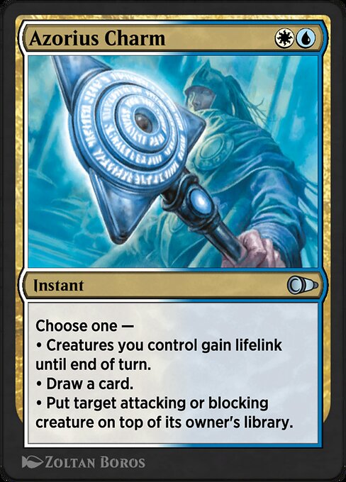 Azorius Charm highlighted card art