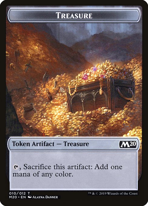 Treasure from Core Set 2020 Tokens