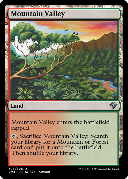 Mountain Valley from Vintage Masters