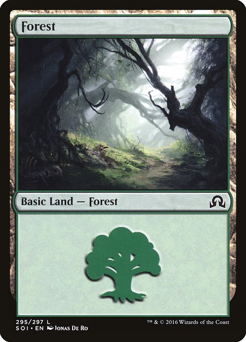 Forest from Shadows over Innistrad