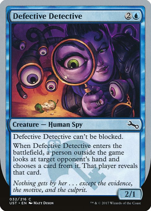 Defective Detective highlighted card art