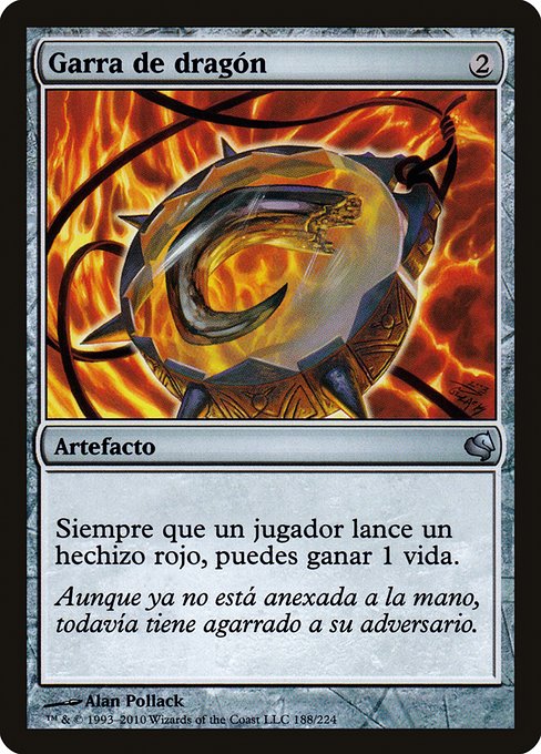 Dragon's Claw from Salvat 2011